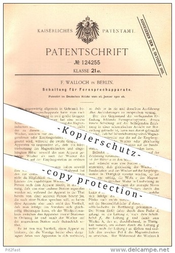 Original patent walloch - original,