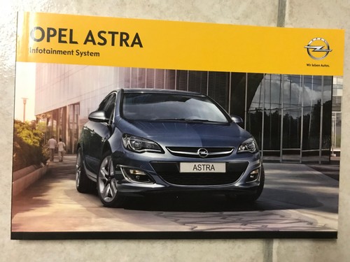 Opel astra infotainment - astra,
