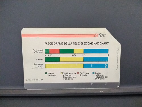 Ital telephone card carta - ital.,