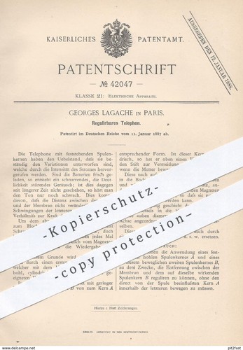 Original patent georges - original,